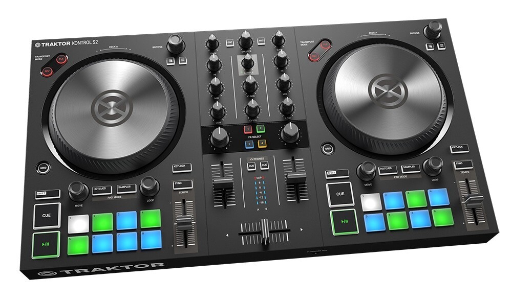 Native Instruments TRAKTOR KONTROL S2 MK3 Digital DJ Controller Black Tabletop