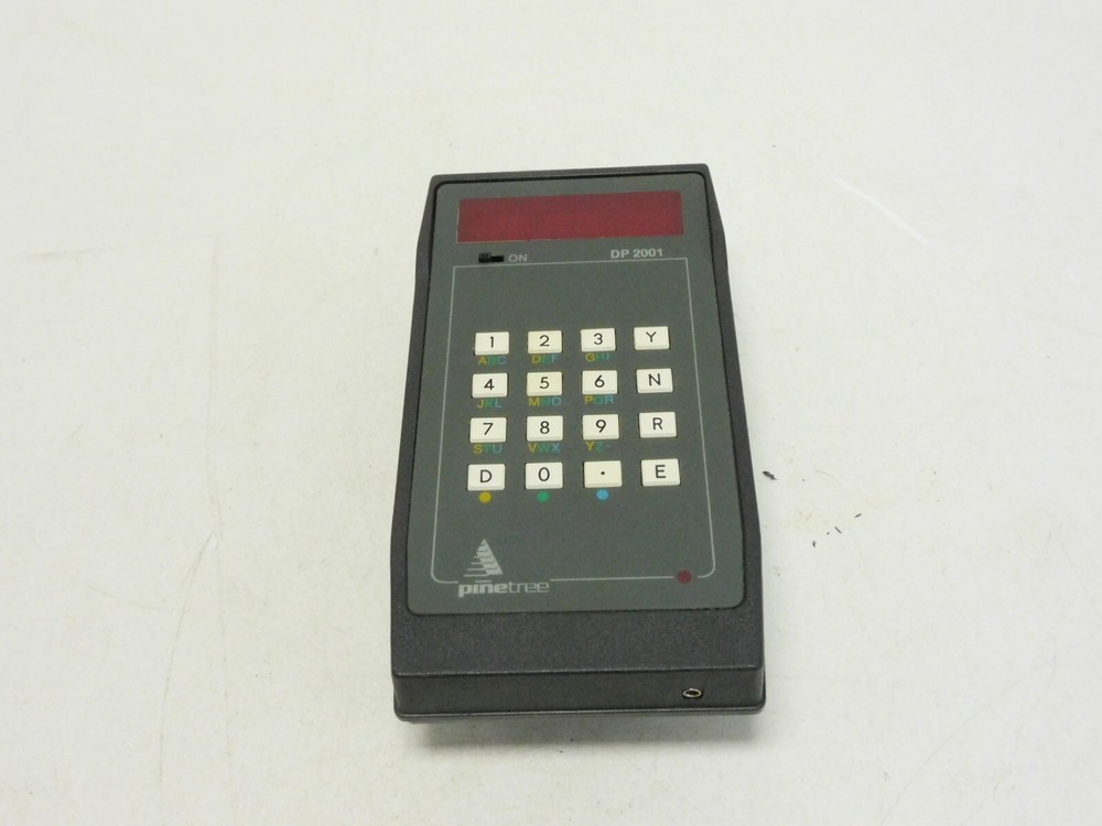Vintage Pine Tree Data Prompter DP2001 Rare Solid State Portable Terminal