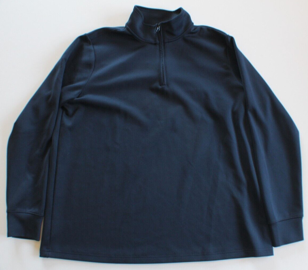 Lands End Mens Pullover Athletic Windbreaker Size L