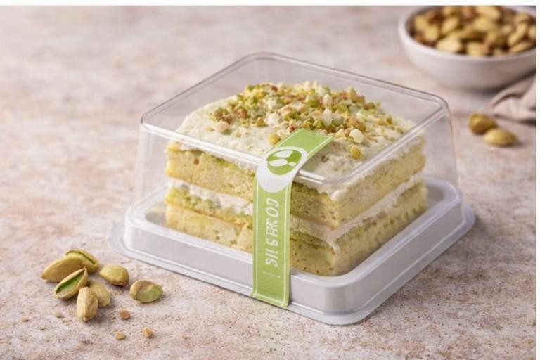 50 PCS ClearRoll Dessert Box 201