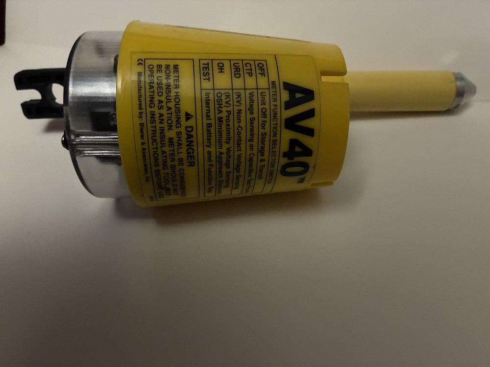 BIERER VDA040C VDA040 Visual Voltage Detector 0-40kV AC