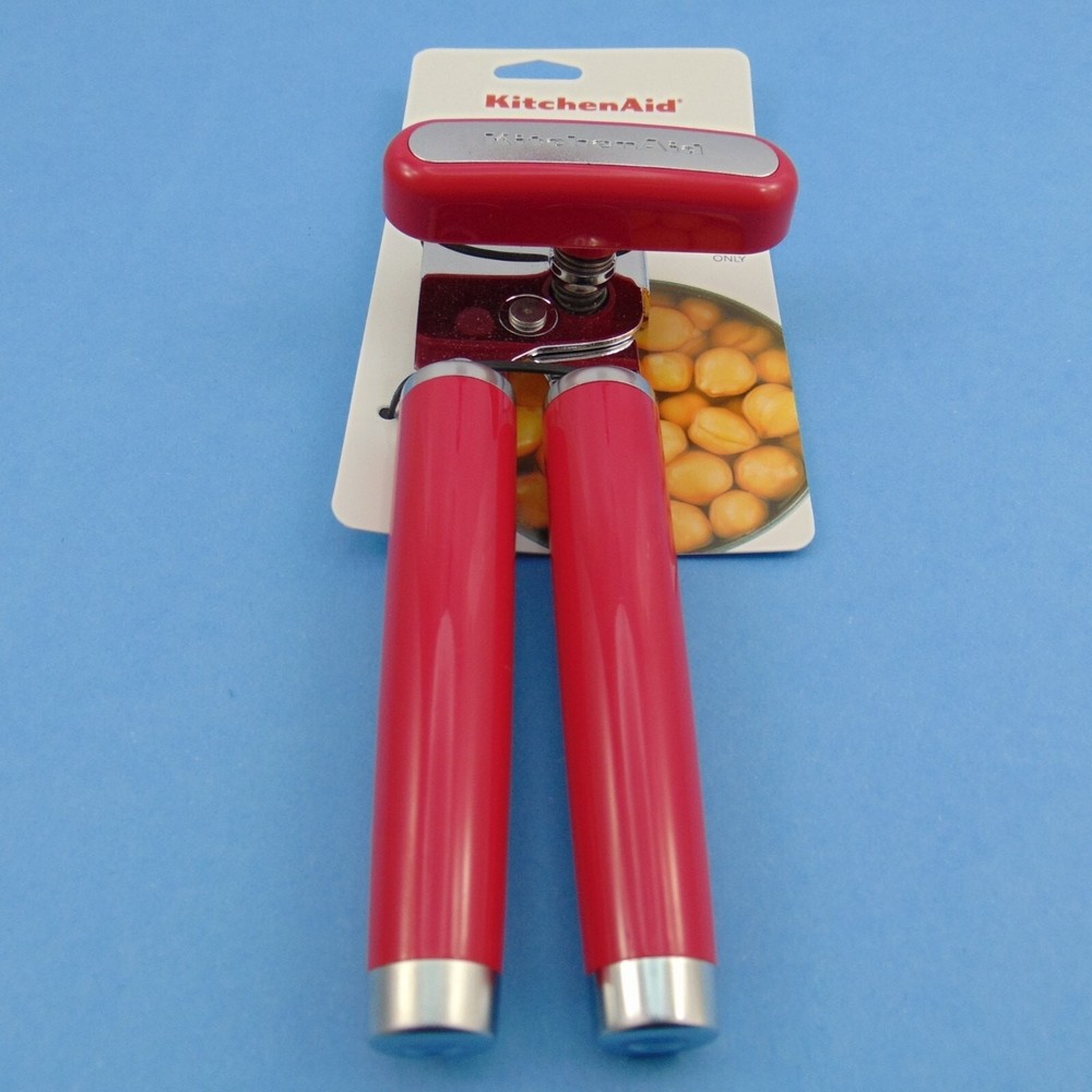 KitchenAid Multi-Function Manual Can & Bottle Opener Ergonomic Handle Pink