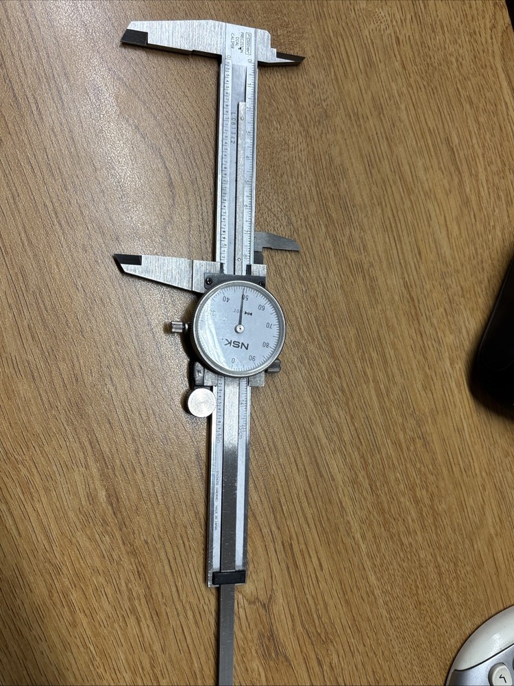 Fowler Precision Dial Caliper 6” Long .001 Stainless Hardened