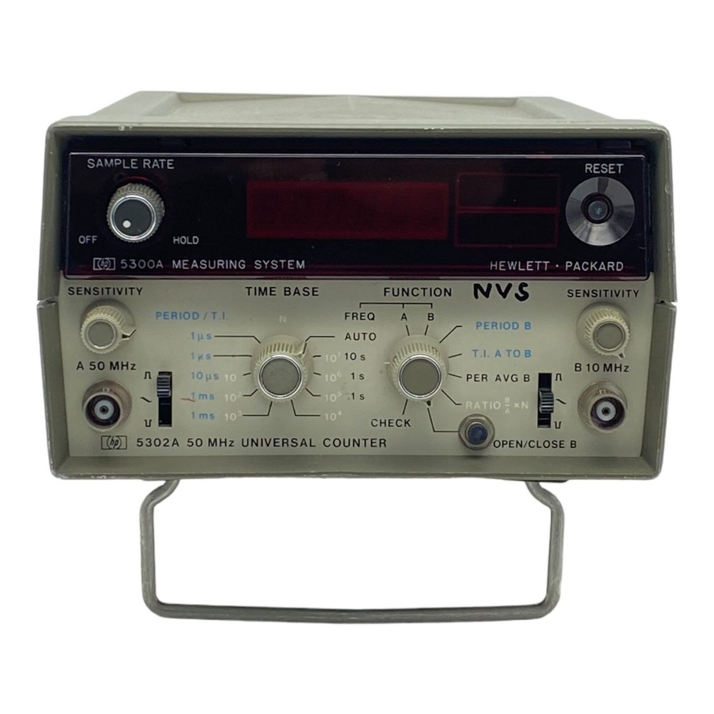 HP 5300A + 5302A Rugged Frequency Counter System by Hewlett Packard!