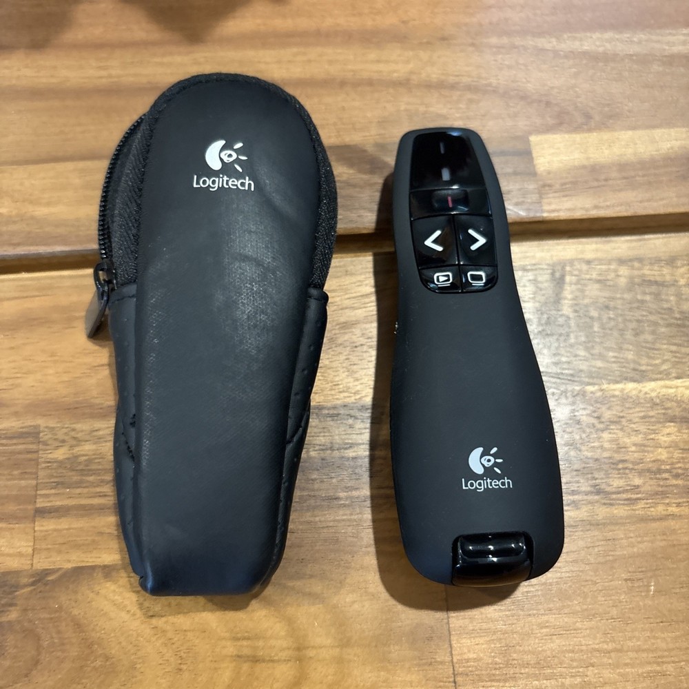 Logitech R400 Laser Presentation Remote - Black