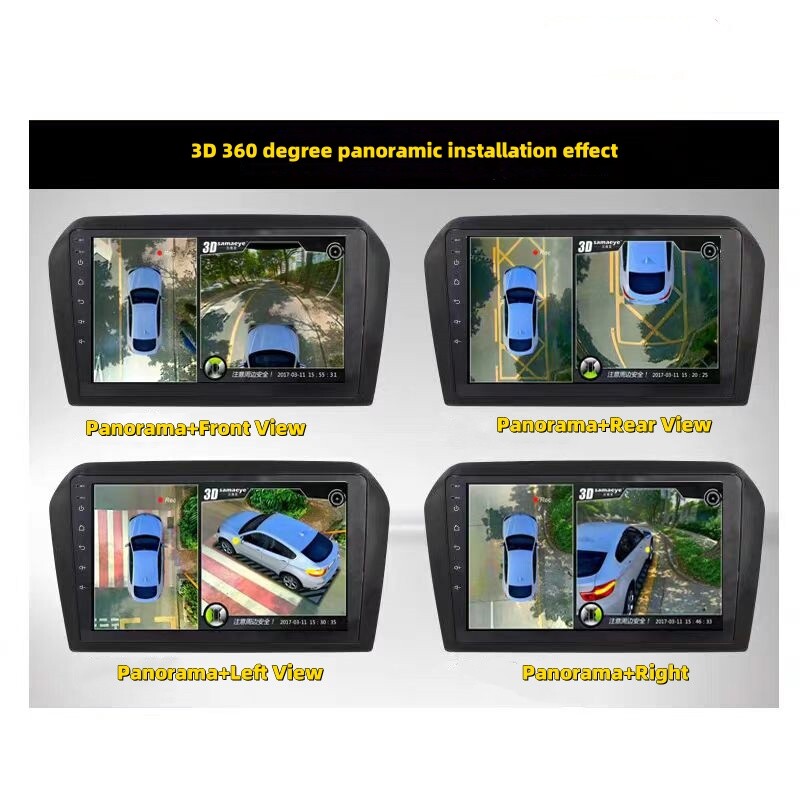 Car AHD 1080P 360° View System Panoramic View Parking Camera Set For Android US