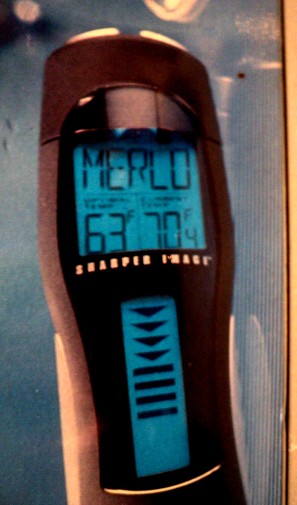 SHARPER IMAGE Digital Wine Thermometer (2000s, Programmable) BRAND NEW: Taste
