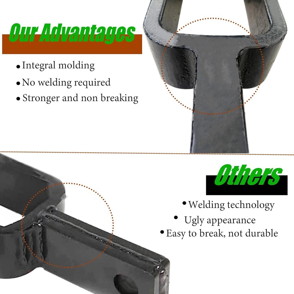 Versatile Quick Hitch Adapter for for Category 1 3-Point Quick Hitch Tractors