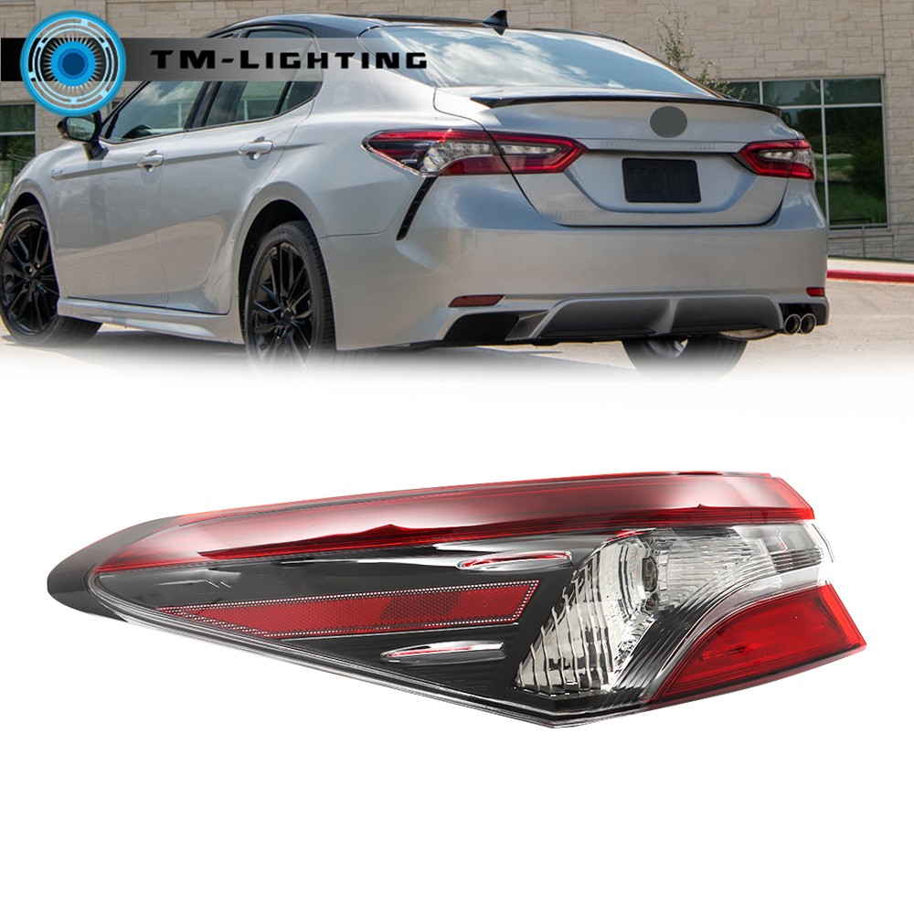 For 2021 2022 Toyota Camry Tail Light Halogen Left Driver Side Lamp Assembly