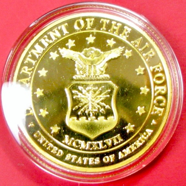 USAF Space Command. Challenge, Souvenir. CT39c.