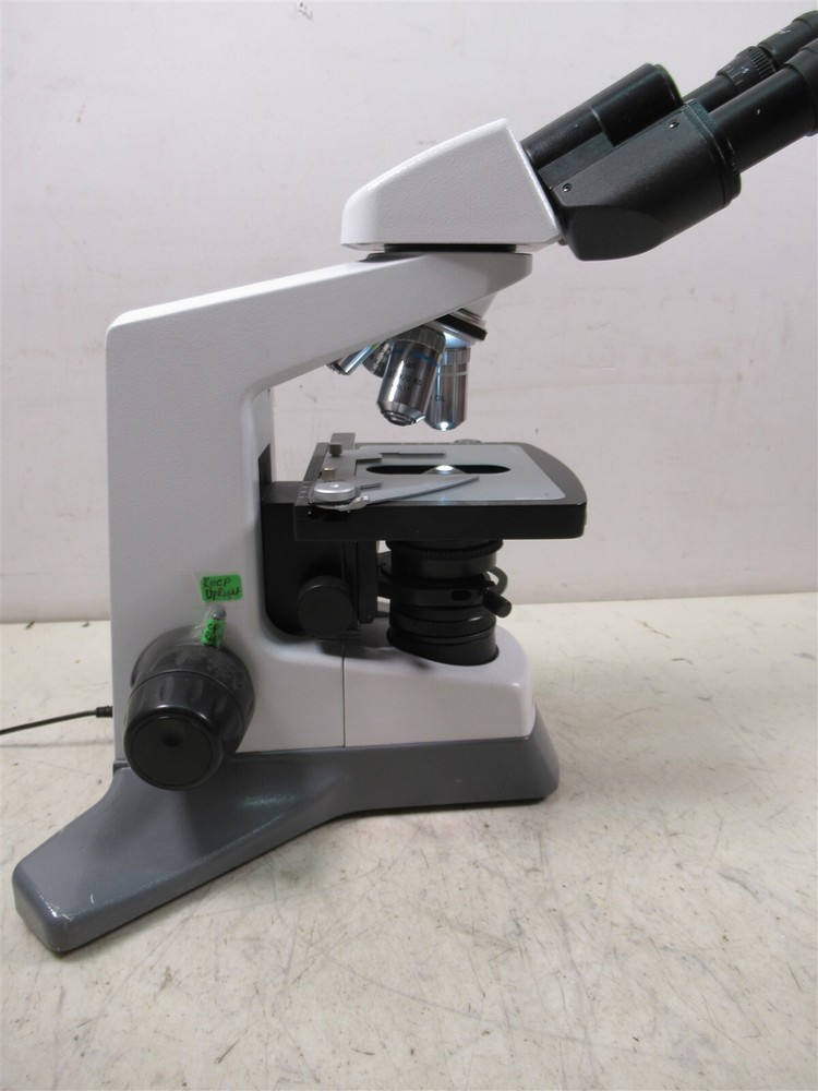 Micros Austria Biological Binocular Microscope MCX100LED w/ 4 Objectives