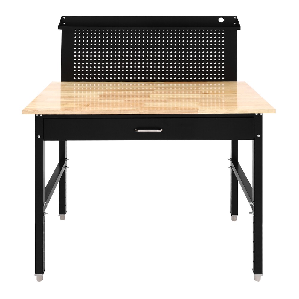 48" ×24'' Adjustable Workbench Heavy-Duty Worktable