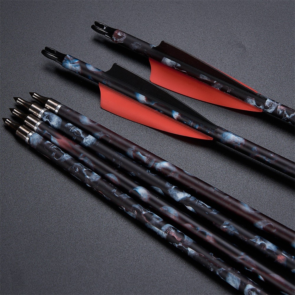 Compound Bow 30-70lbs Adjustable Archery Bow Carbon Arrows Hunting Shoot Target