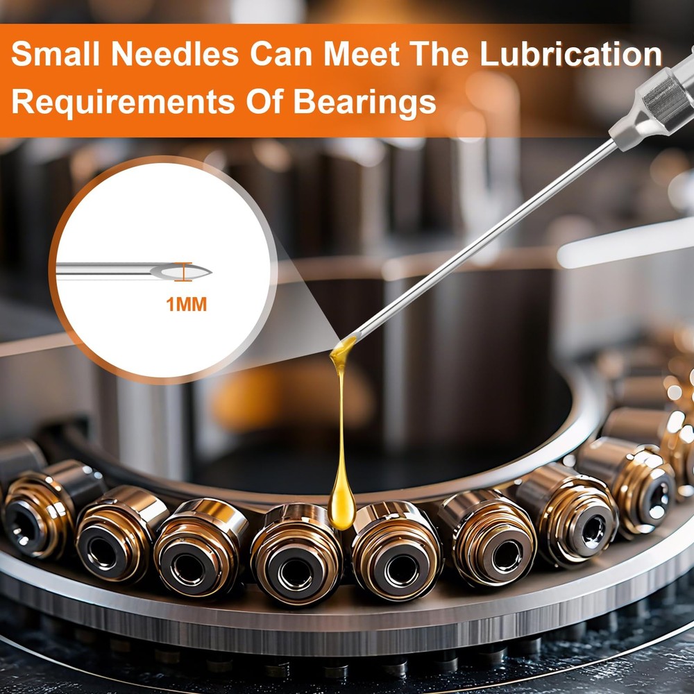 THINKWORK 4PC Quick Connect Greasing Accessory Kit, Grease Gun Couplers with...