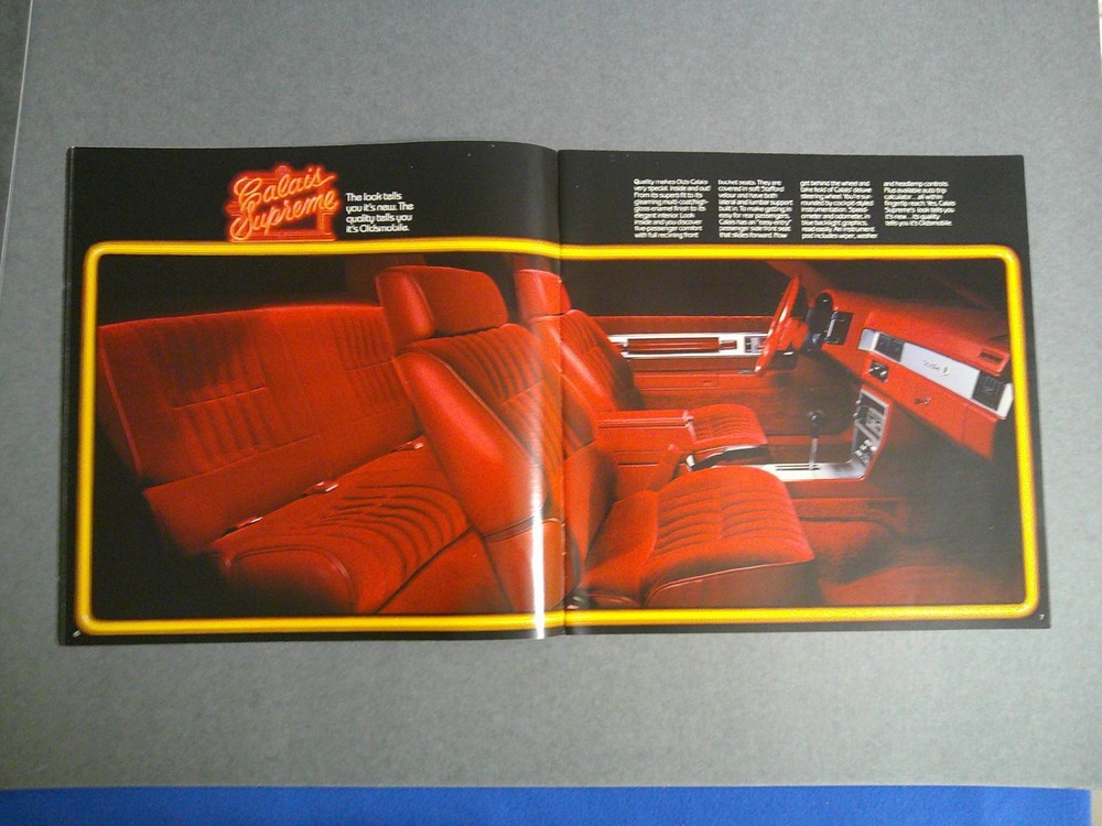 1985 Oldsmobile Sales Catalog