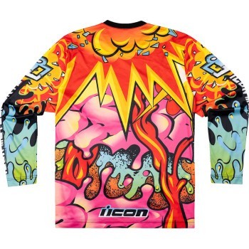 Icon Scatterbrain Jersey - Black - Men's Size Large