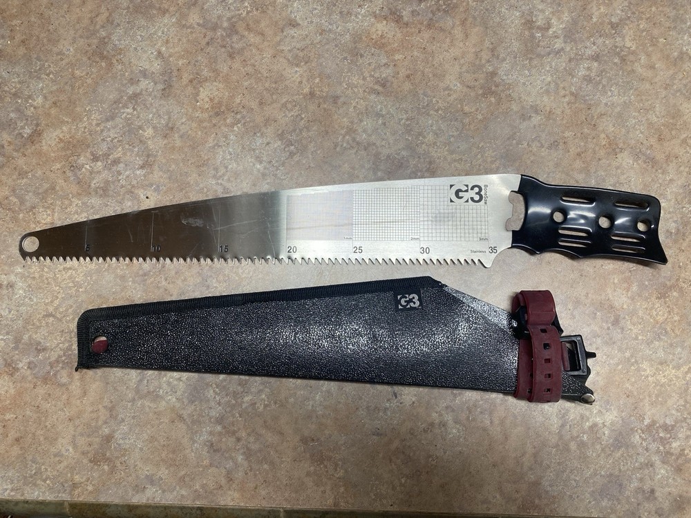 G3 Bonesaw.  Backcountry Snow saw. Avalanche testing.