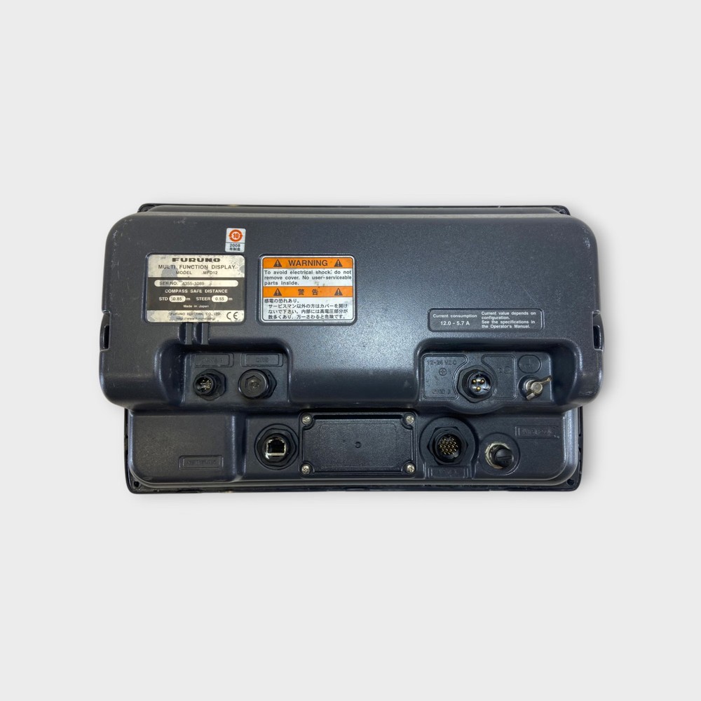 Furuno - MFD12 - NavNet 3D - OK Condition - Tested/Updated!
