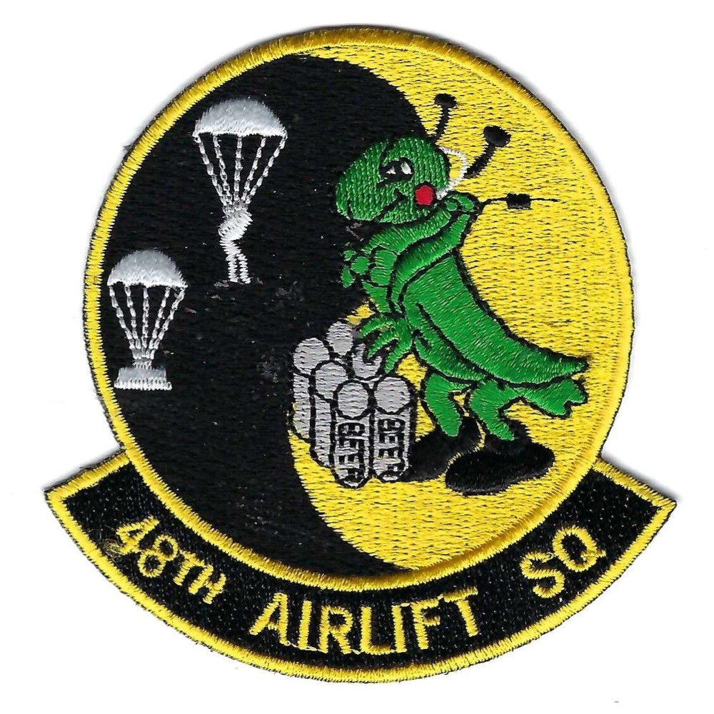 48th AIRLIFT SQUADRON (MORALE) #2 patch