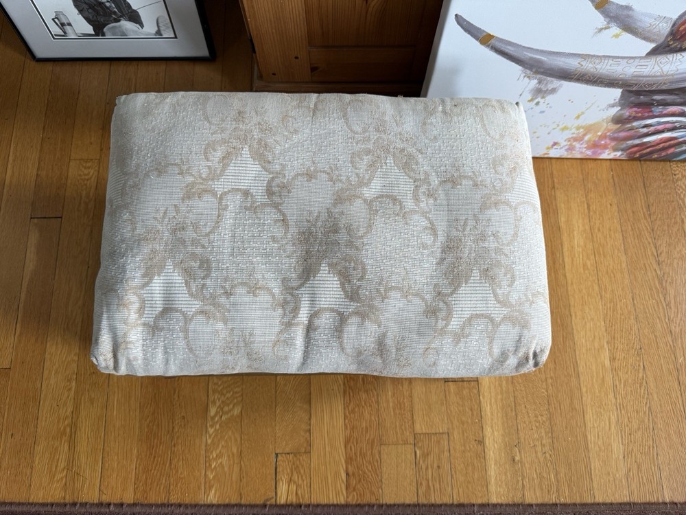 Vintage Foot Stool with Storage