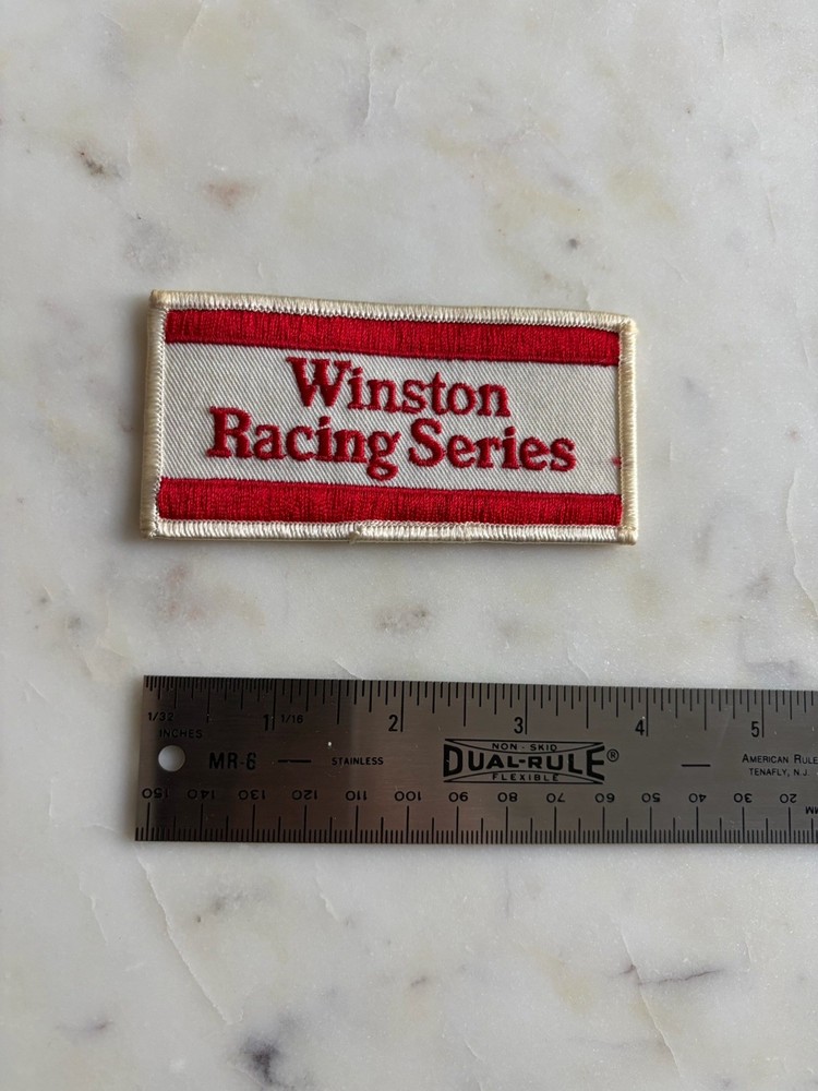Winston Racing Series - Embroidered Iron-On Patch