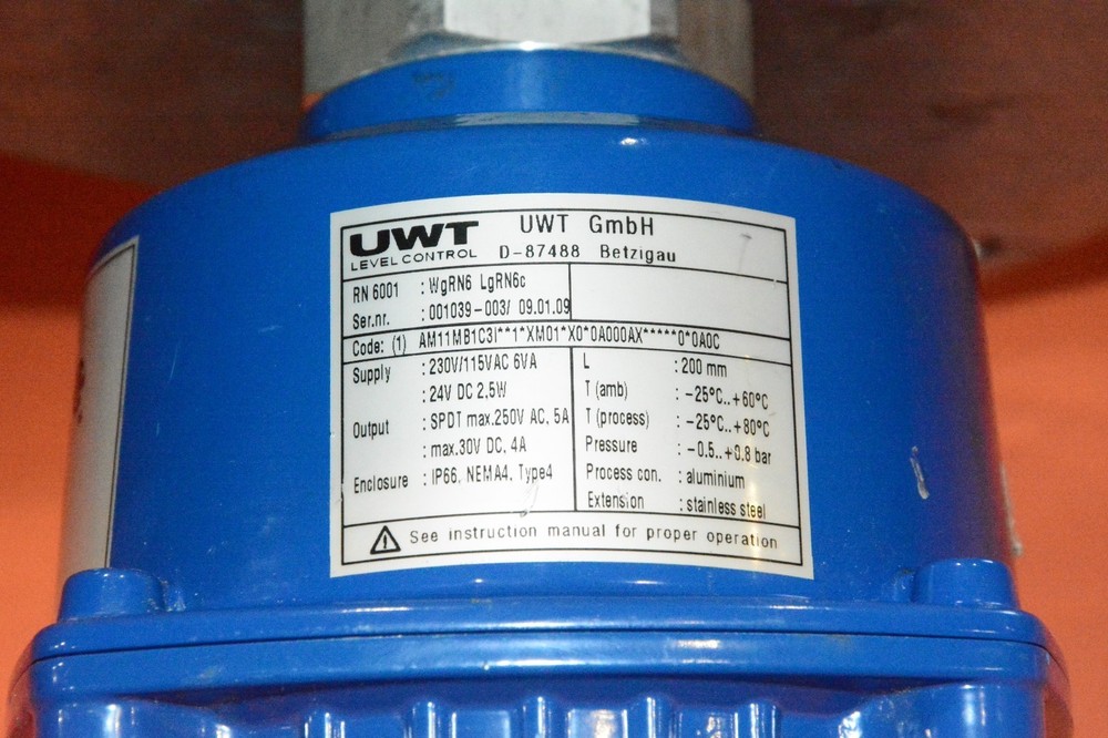 UWT WgRN6 LgRN6c Level Sensor