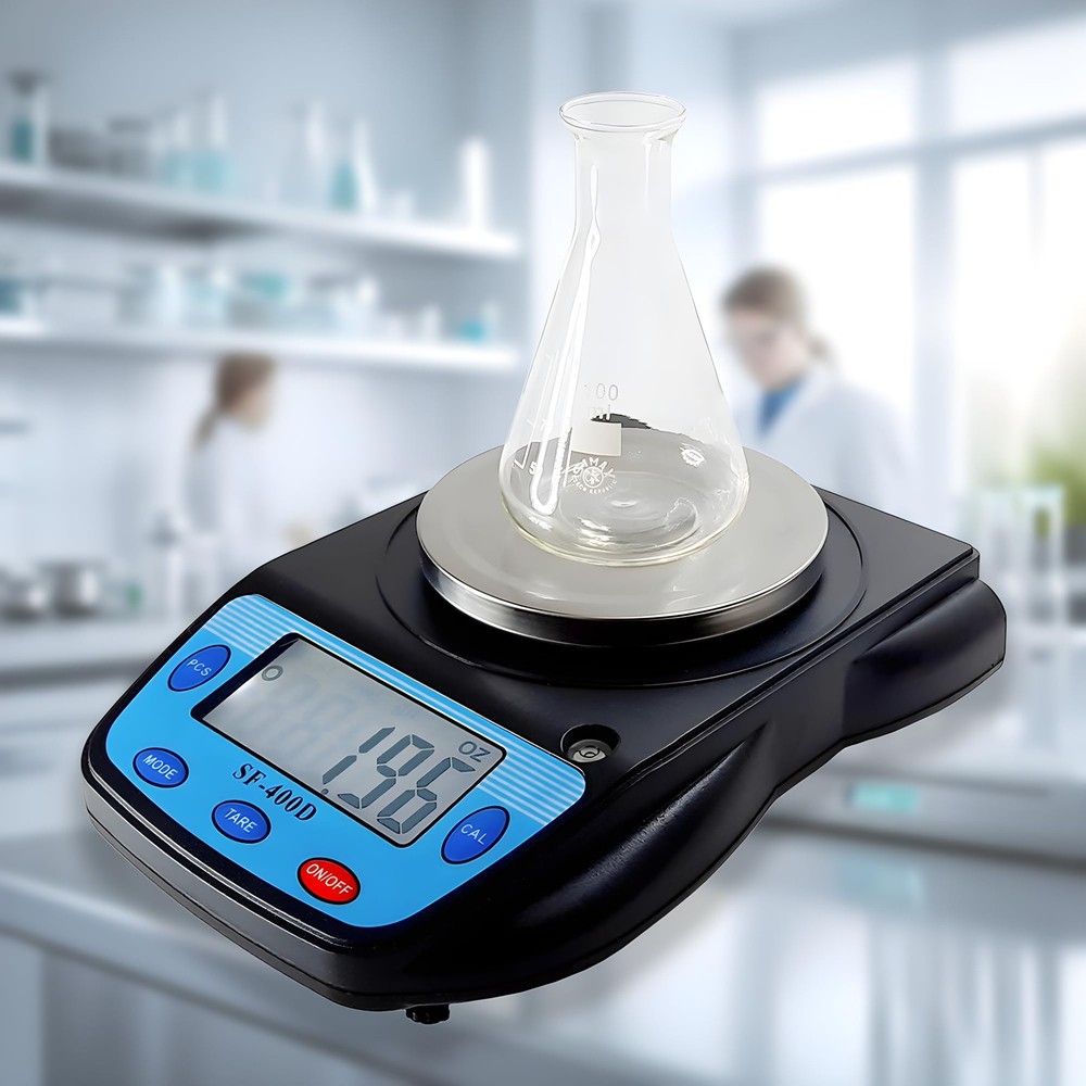 Science Digital Scale Electronic Lab Balance Precision 0.01g Accuracy Laborat...