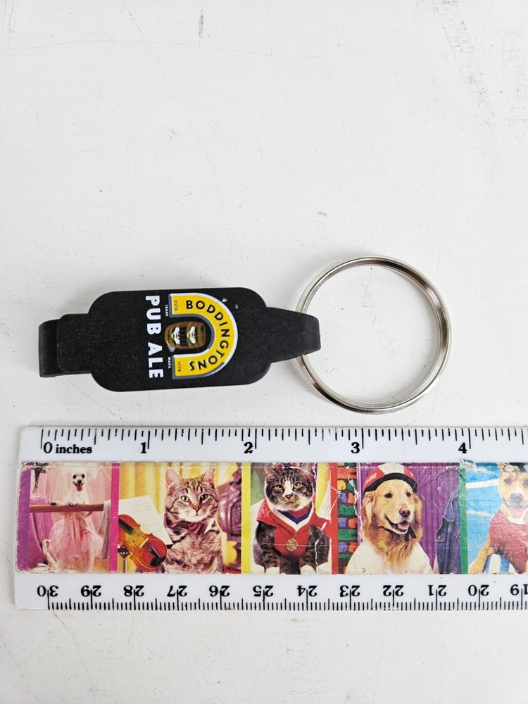 12x Boddingtons Pub Ale - Key Chain - Keyring - Bottle Opener - Black
