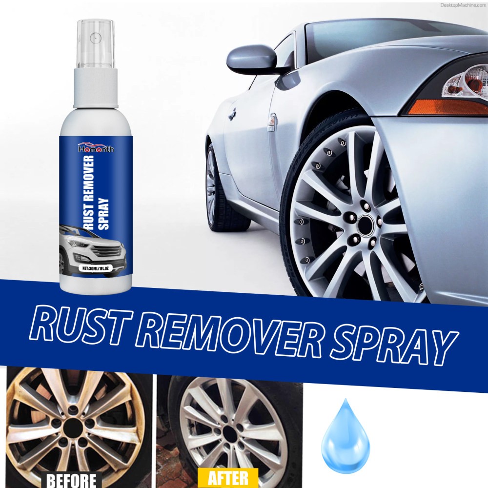 Instant Rust Removal Spray Car Wheel Refurbishment Rust Removal