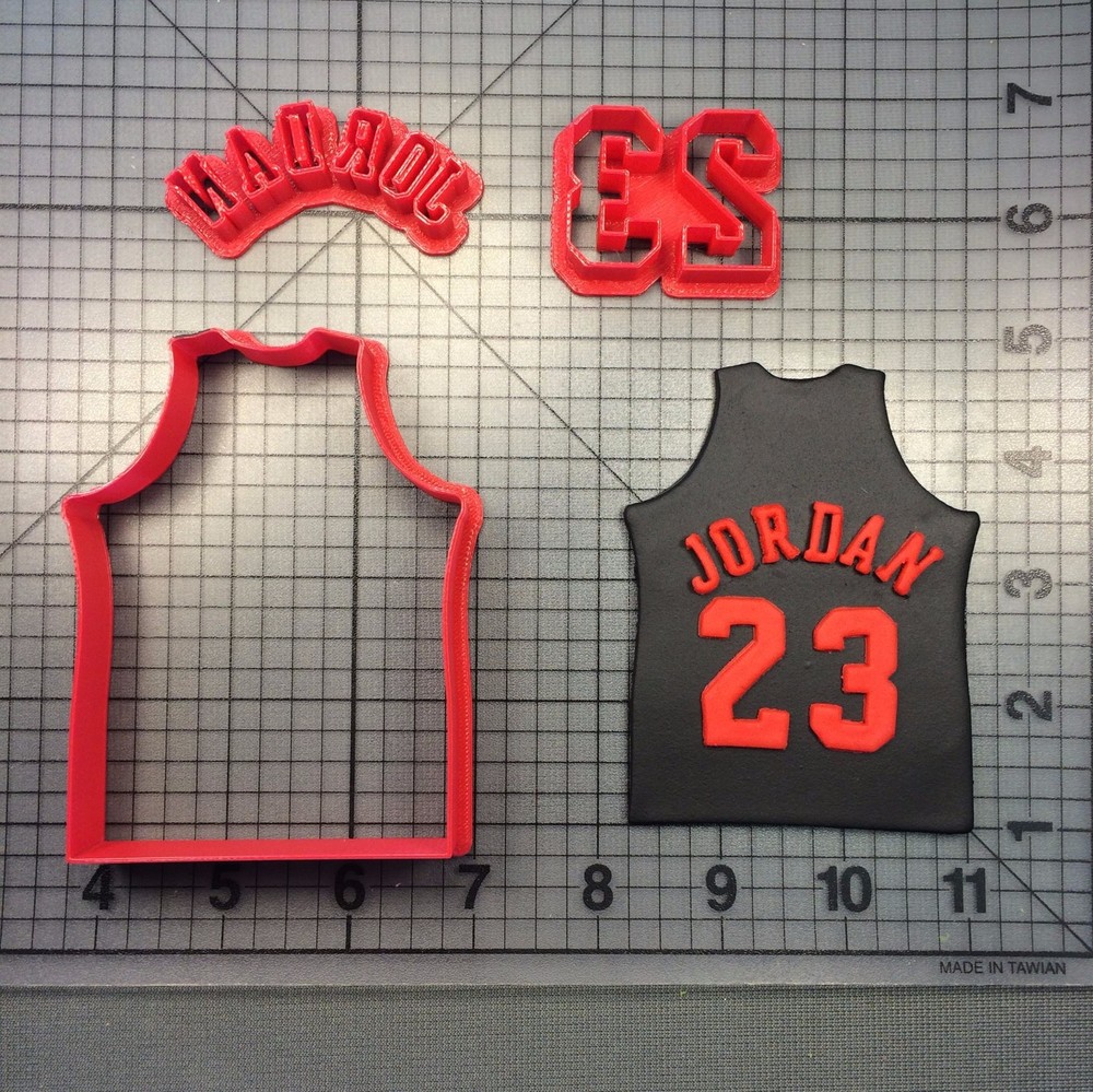 Sports Jersey 122 Cookie Cutter Set