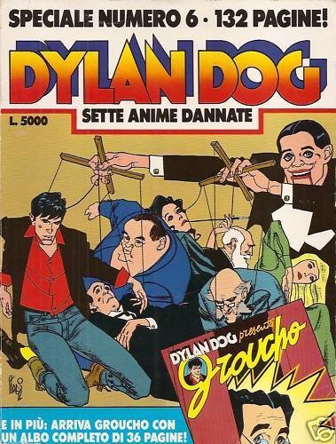 DYLAN DOG SPECIAL No.6 with attachments - Bonelli