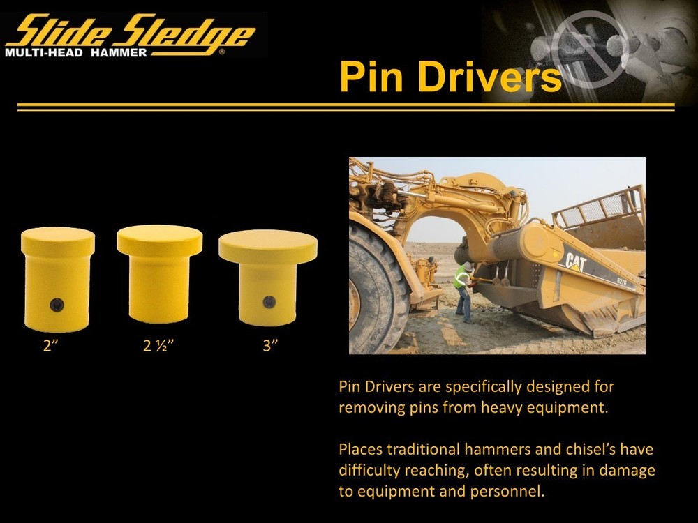 SLIDE SLEDGE 213106 Pin Driver - 3"