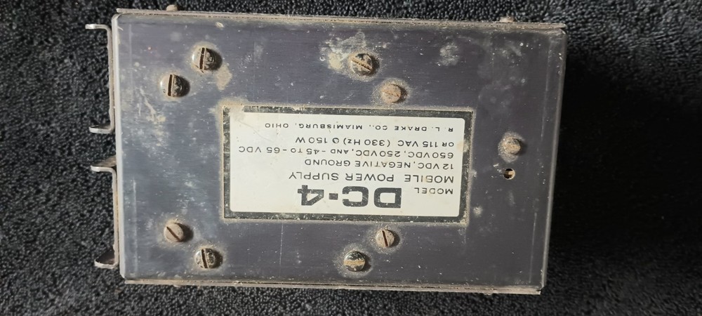 Drake model DC-4 mobile power supply