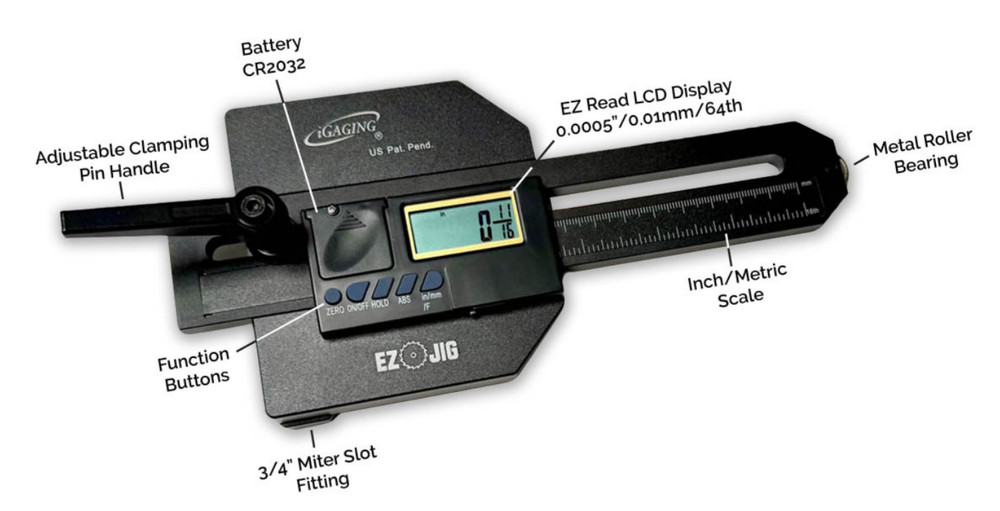 iGAGING EZ-JIG Digital Thin Rip Jig