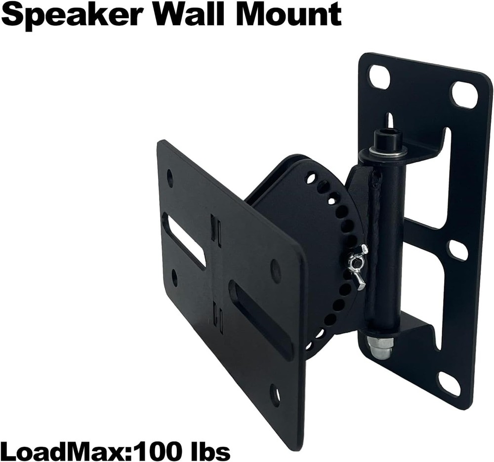 Speaker Wall Mount, Mount Bracket Design for Large Black