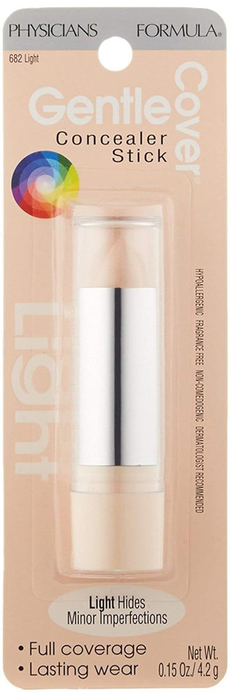 Physicians Formula Gentle Full Coverage Concealer, Light Cover Concealer Stick,
