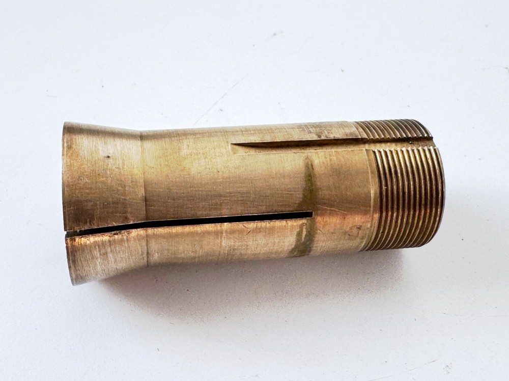 MSC Brass Emergency 5C Round Collet Internal/External Threads .673" Counter Bore