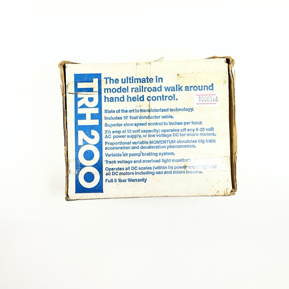 Troller TRH-200 DC Walk Around HO Scale Multiscale Train Controller