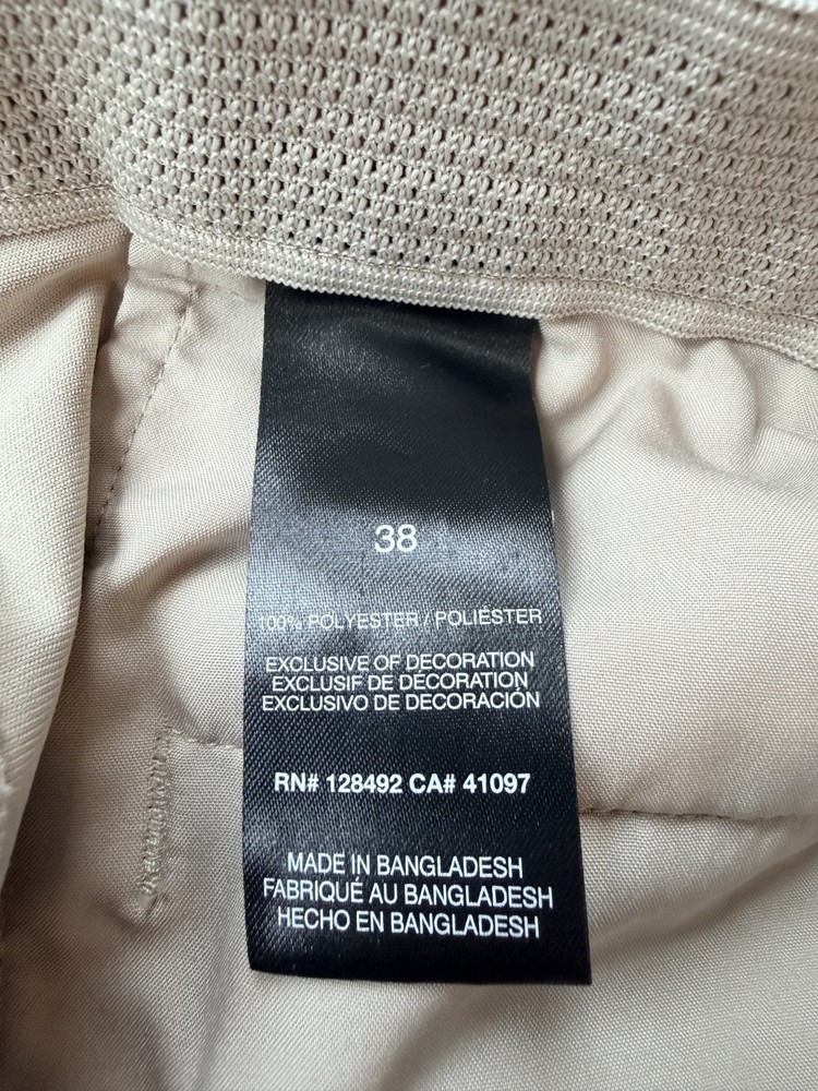 Greg Norman Men's Khaki Performance Golf Shorts Size 38