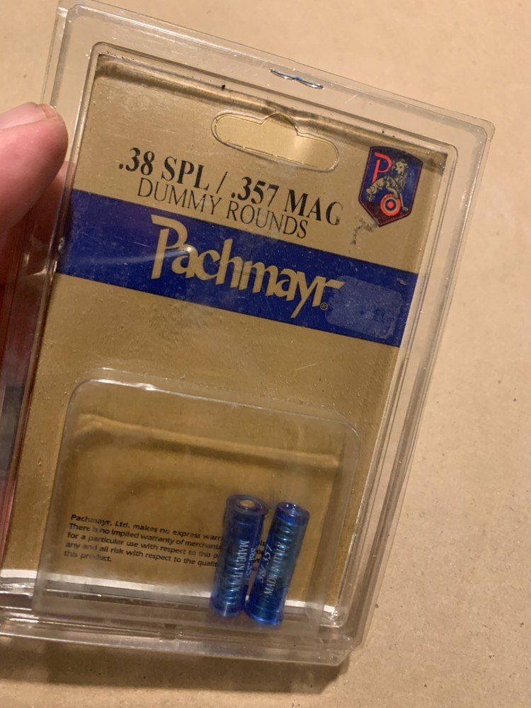 Pachmayr 38/357 Snap Caps