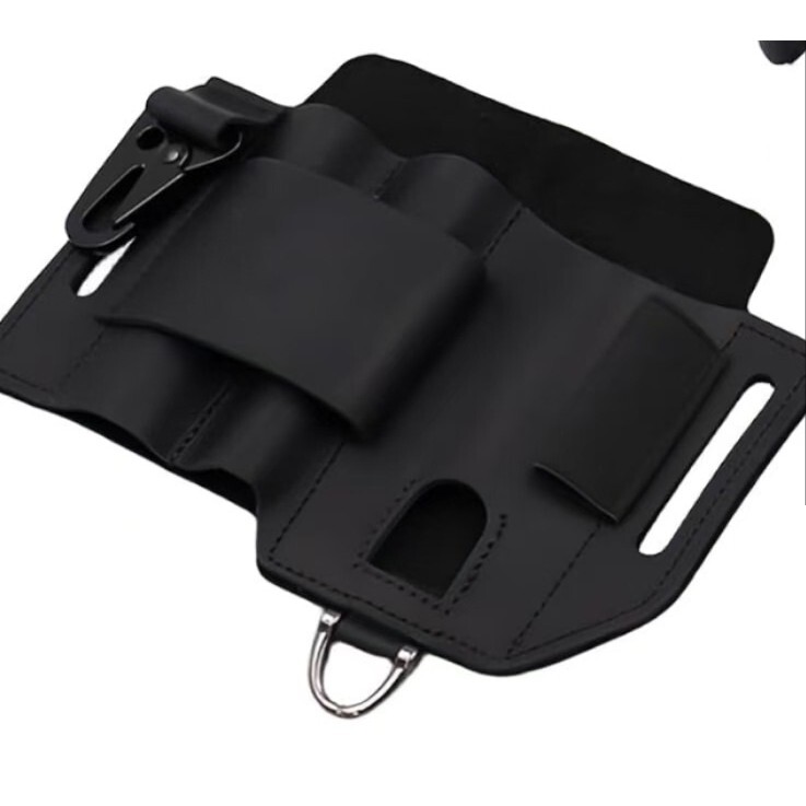 MOLLE Waist Pack Tactical EDC Tool Organizer Leather Compact Holster