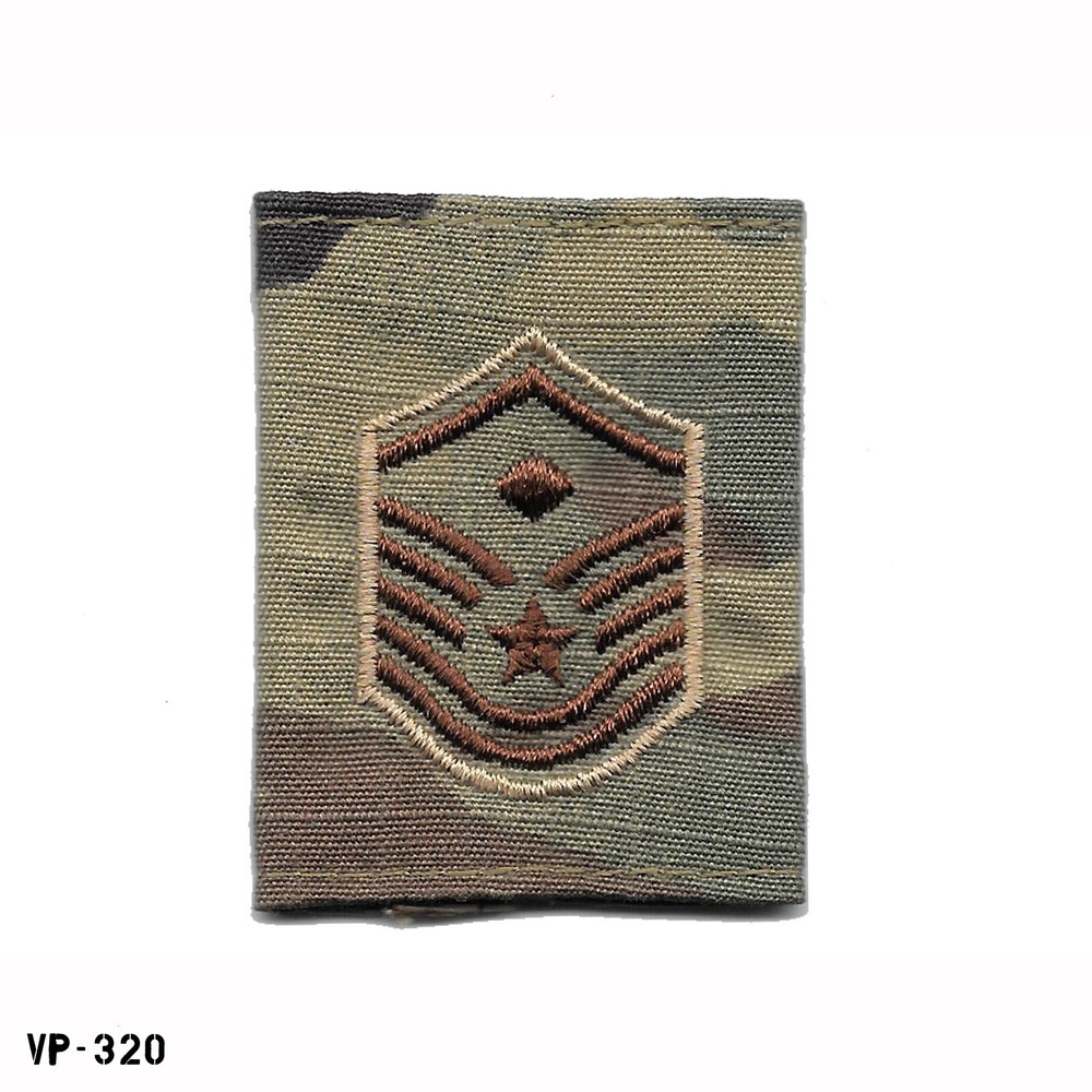 Master Sergeant Diamond ~ USAF OCP Gortex Jacket Tab MSGT E7 ~ NEW Vanguard