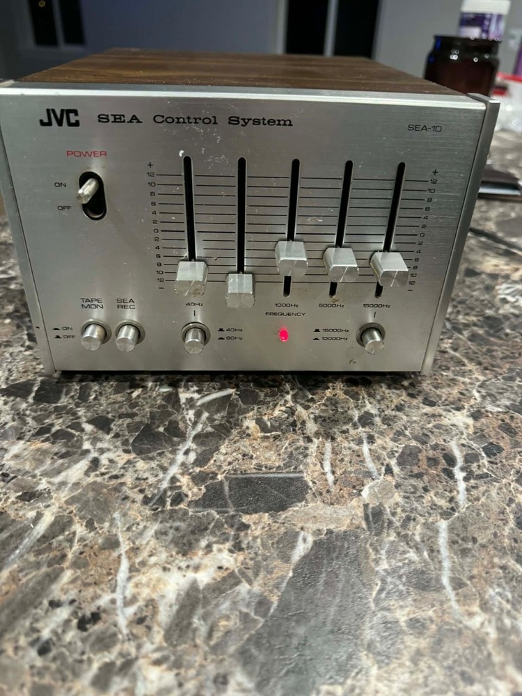 Vintage JVC SEA-10  Control System 5 Band Stereo Equalizer