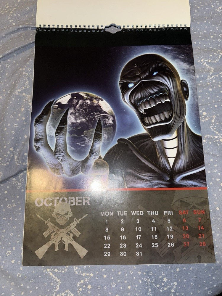 Iron Maiden Calendar 2007