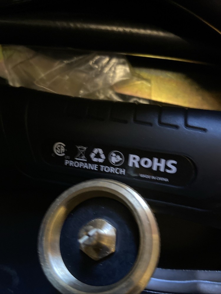 Rohs Propane Torch Kit with Hose and Trigger Start   New Open Case.  Nice Case