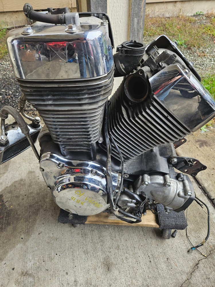01 Suzuki Intruder S83 VS1400 Engine Motor Compression Tested