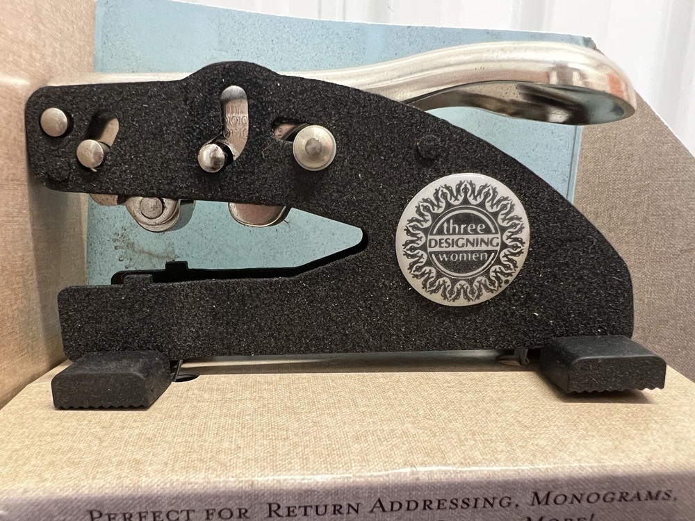 Three Designing Women Designer Embosser. Read