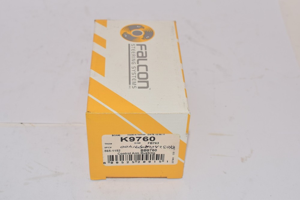NEW Falcon Steering Systems Control Arm Bushing K9760