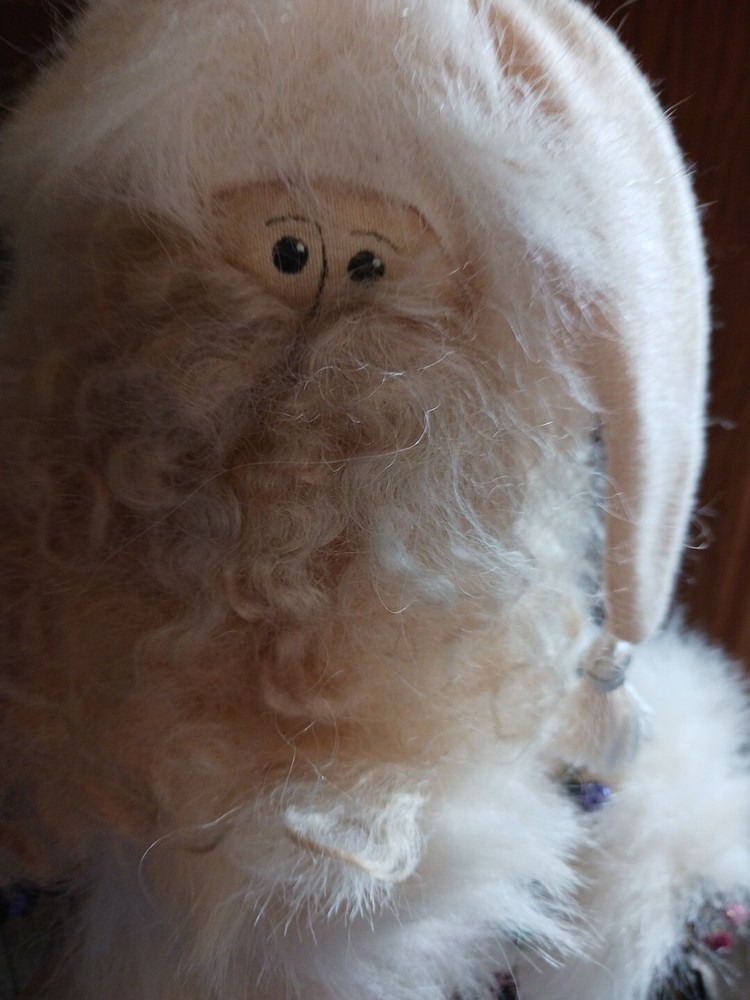 Handmade Rustic St. Nick /Santa Fabric 14 Inches