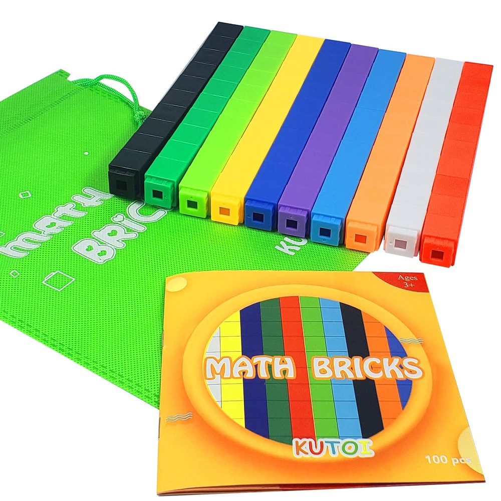Math Manipulatives Counting Cubes, Educational Math Linking Cubes, Classroom ...